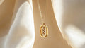 Solace Initial Charm Necklace